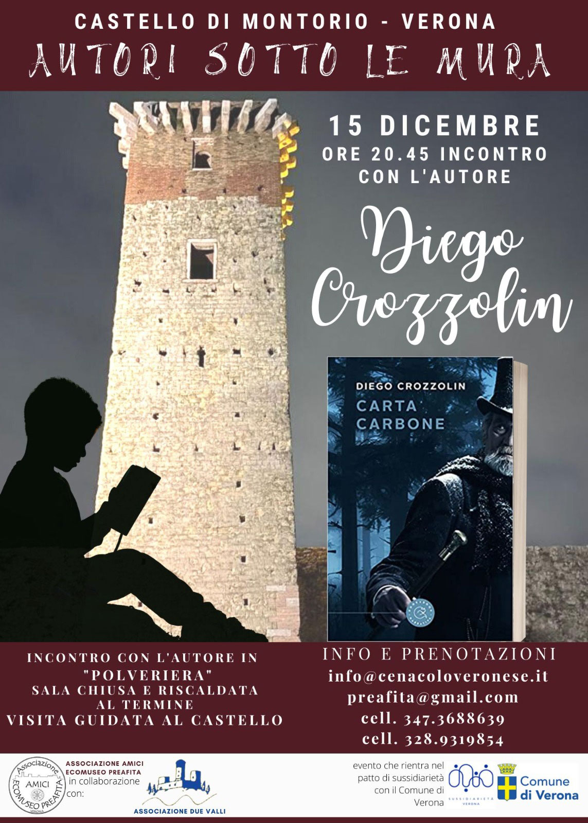 Autori sotto le mura - Diego Crozzolin, Castello di Montorio