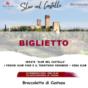Biglietto per la cena Broccoletto di Custoza 23 FEBBRAIO 2024