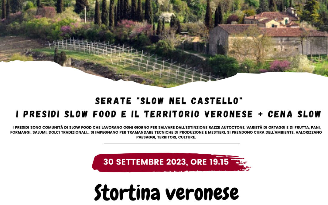 Stortina Veronese, sabato 30 settembre 2023