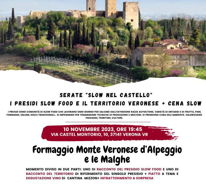 Formaggio Monte Veronese, Venerdì 10 novembre 2023
