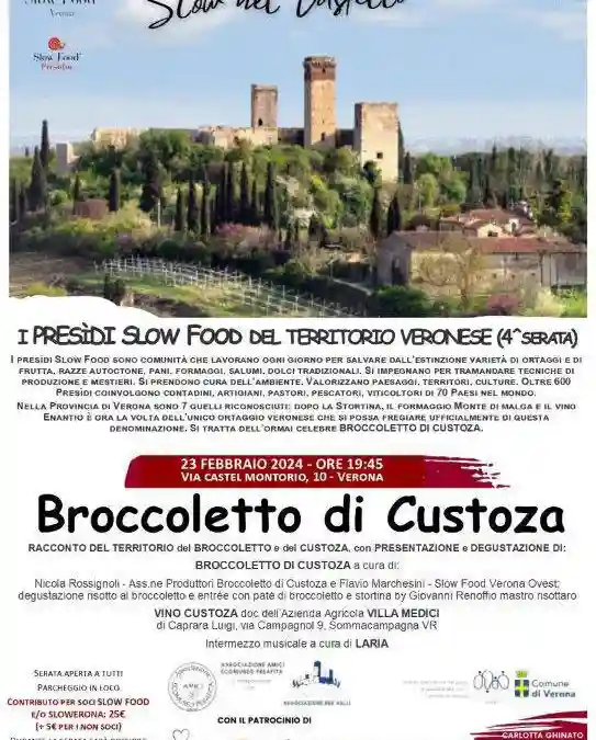 Broccoletto di Custoza, 23 febbraio 2024